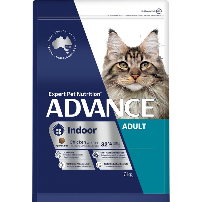 Advance Cat Indoor Chicken With Rice 6kg