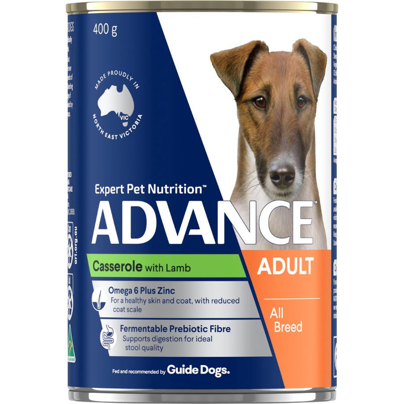 Advance Dog Lamb Casserole