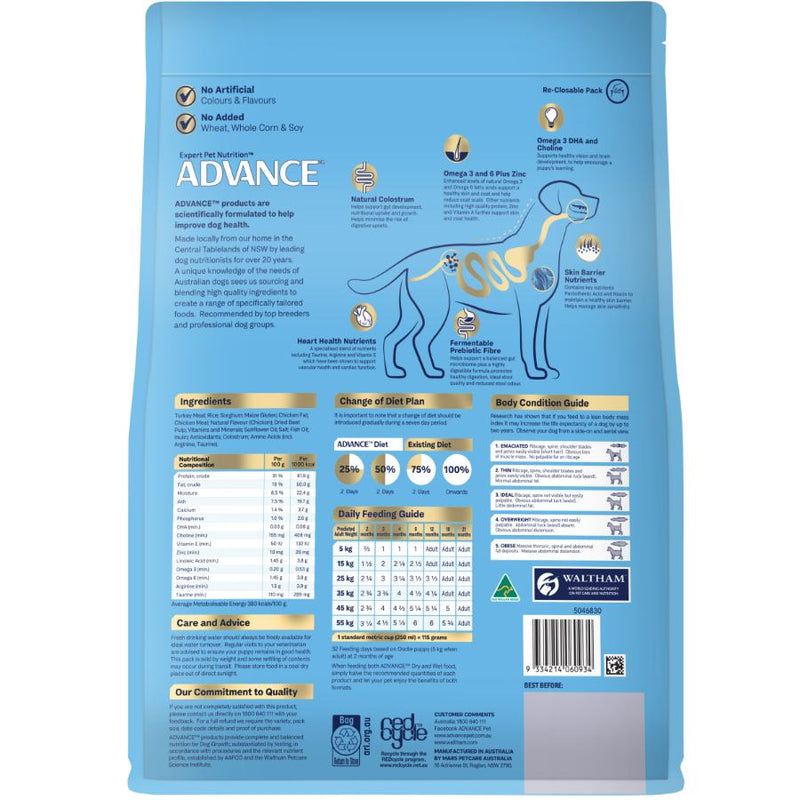 Advance Dry Dog Food Puppy Oodles