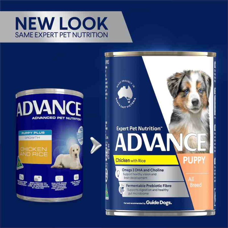 Advance Puppy Growth Chicken Rice Cans