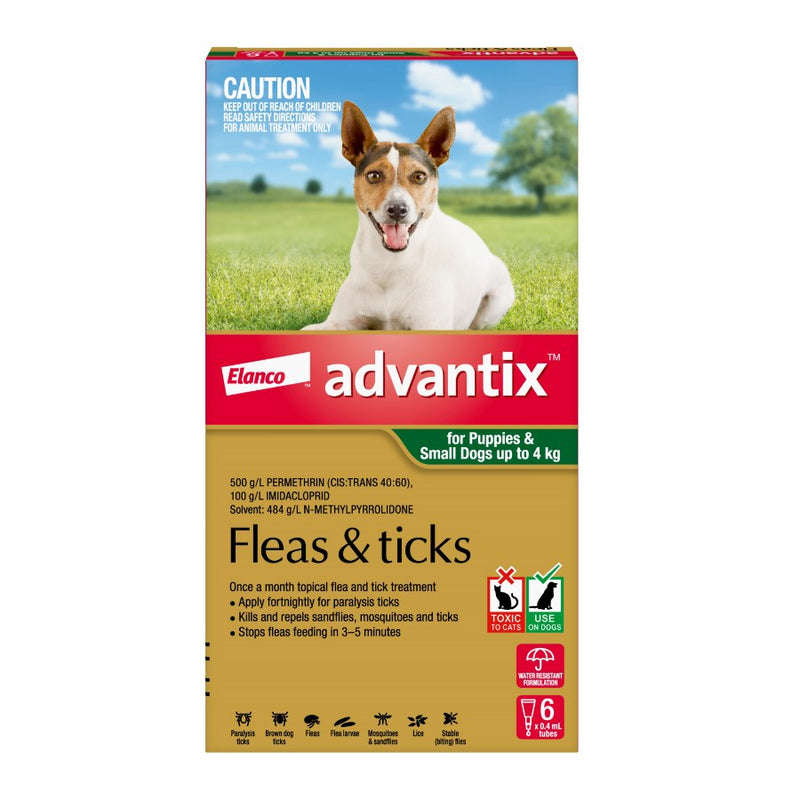 Advantix Dog Small Green