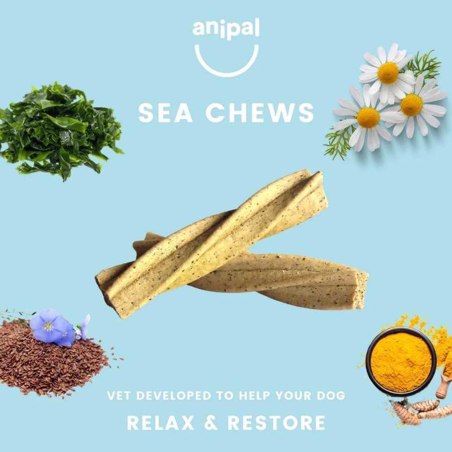 Anipal Dog Sea Chews Relax And Restore Dental Sticks 210g