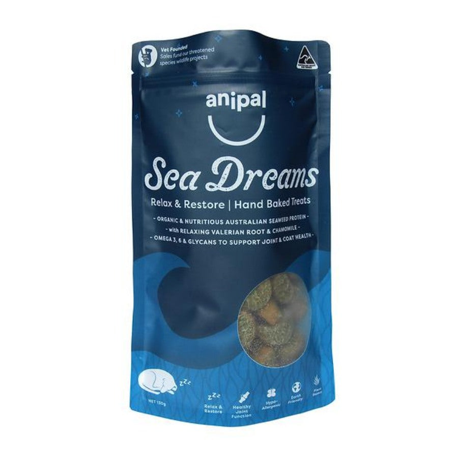 Anipal Dog Sea Relax And Restore Seaweed Treats Dreams 130g
