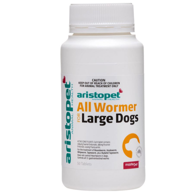 Aristopet All Wormer Tablets for Large Dogs