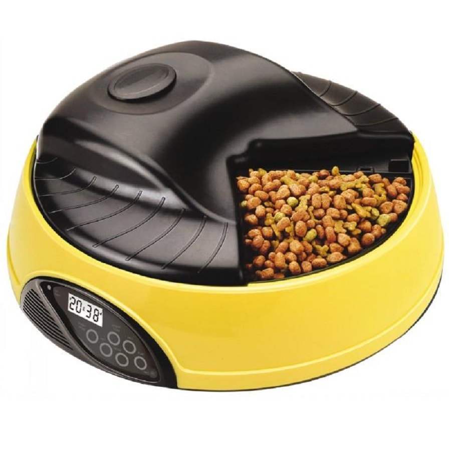 Automatic 4 Tray Pet Feeder LCD Display