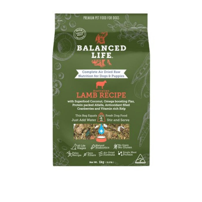 Balanced Life Complete For Dog and Puppies Lamb Food
