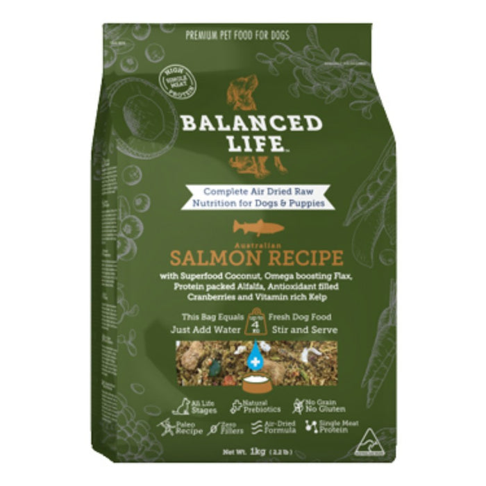Balanced Life Completed For Dogs And Puppies Salmon Food