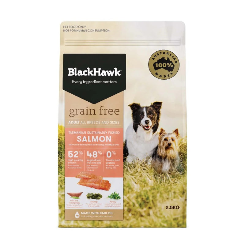 Black Hawk Adult Dog Grain Free Salmon-2