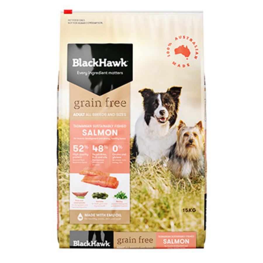Black Hawk Adult Dog Grain Free Salmon-4