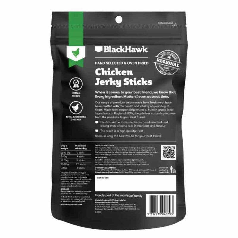 Black Hawk Dog Chicken Sticks 100g