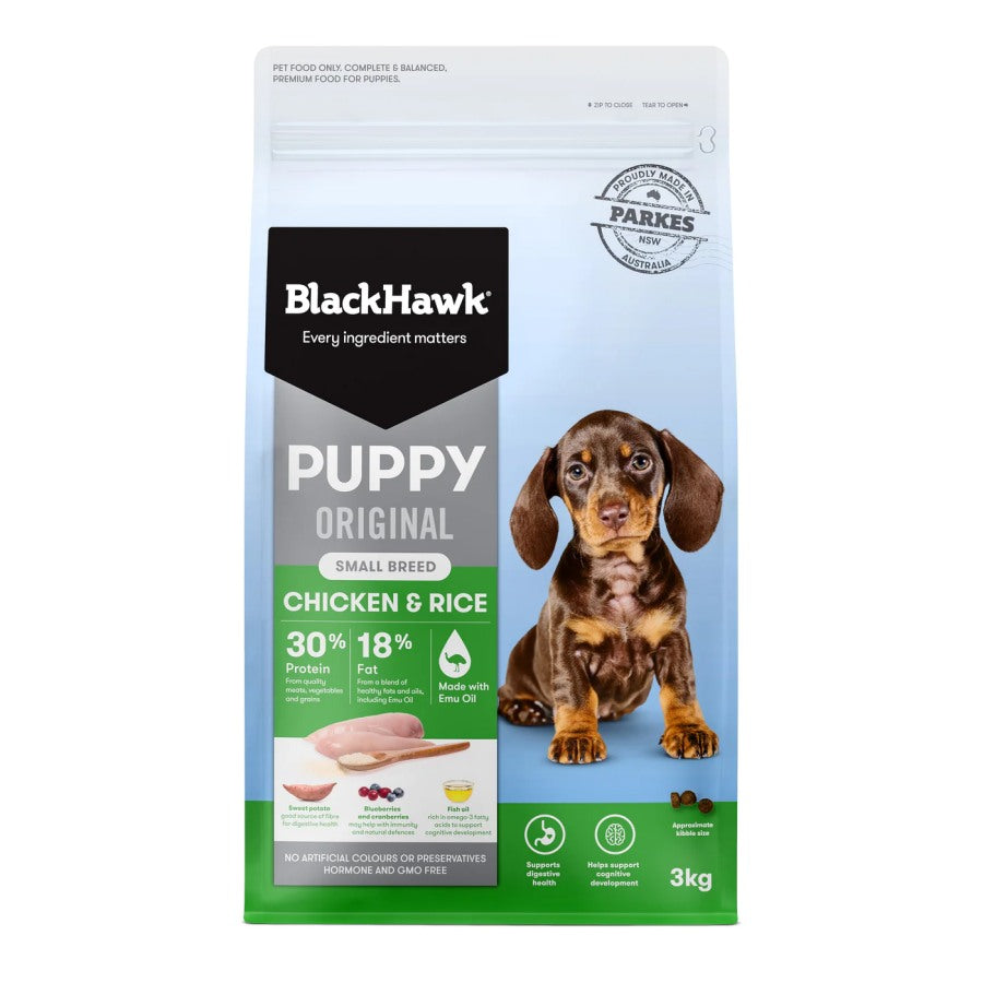 Black Hawk Original Chicken And Rice For Small Breed Puppy