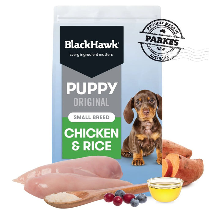 Black Hawk Original Chicken And Rice For Small Breed Puppy