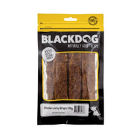 Blackdog Chicken Jerky Straps Dog Treat 150g