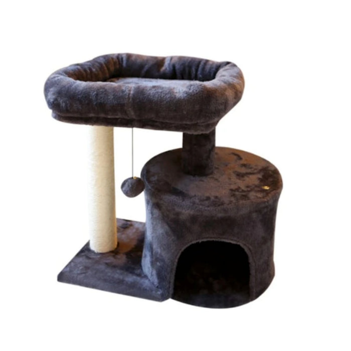Catio Chipboard Flannel Cat Scratching Tower Mini