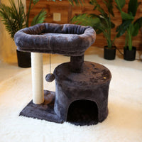 Catio Chipboard Flannel Cat Scratching Tower Mini