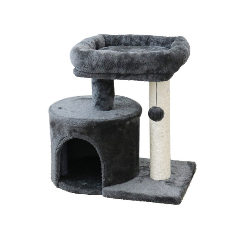 Catio Chipboard Flannel Cat Scratching Tower Mini