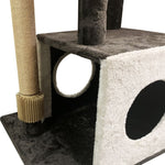 Catio Deluxe Multi Function Three Level Dual Cat Scratching Tree
