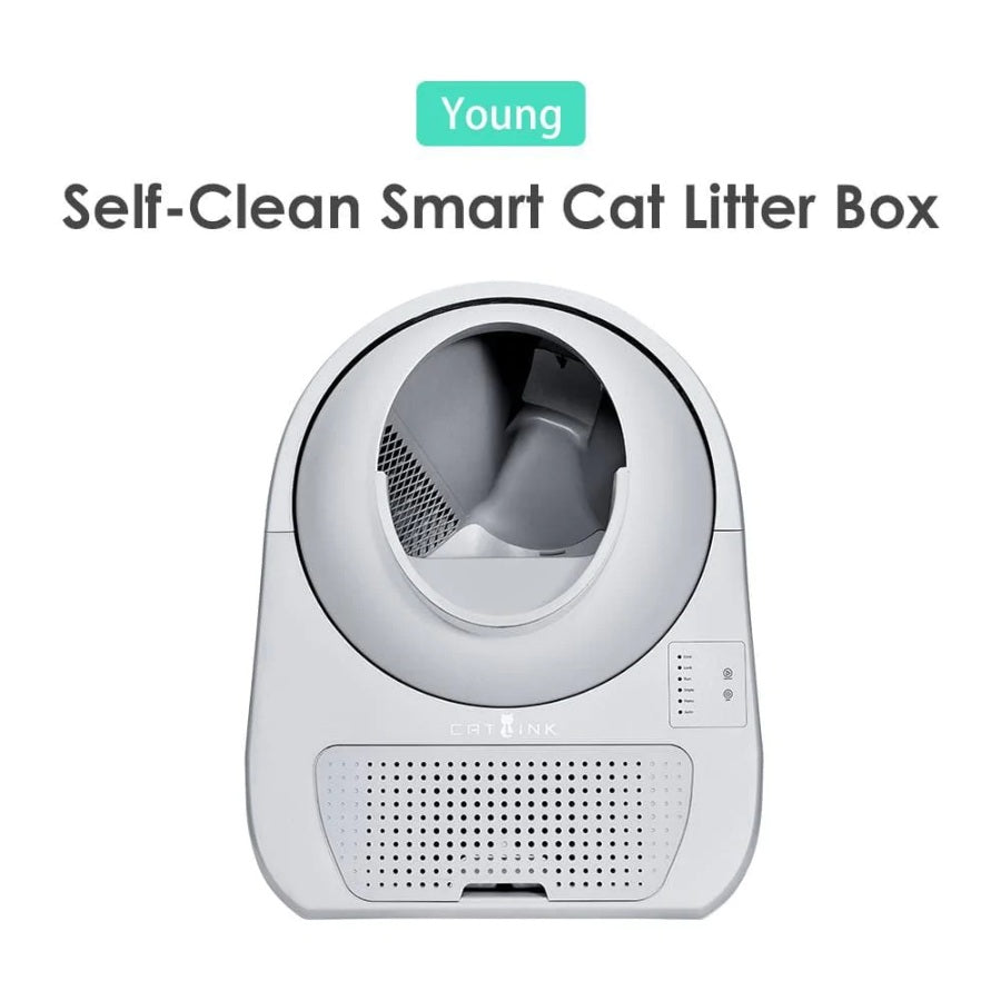 Catlink Scooper Self Clean Litter Box Young Version Grey