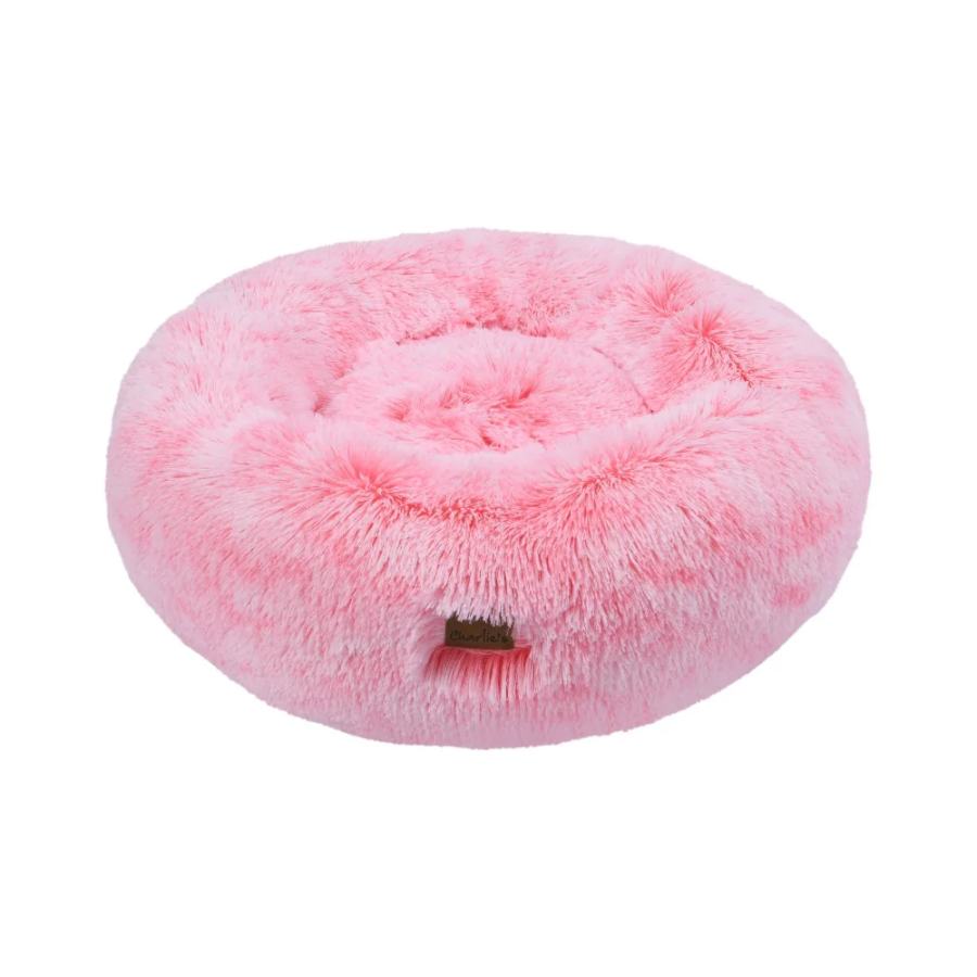 Charlies Donut Faux Fur Calming Pet Nest