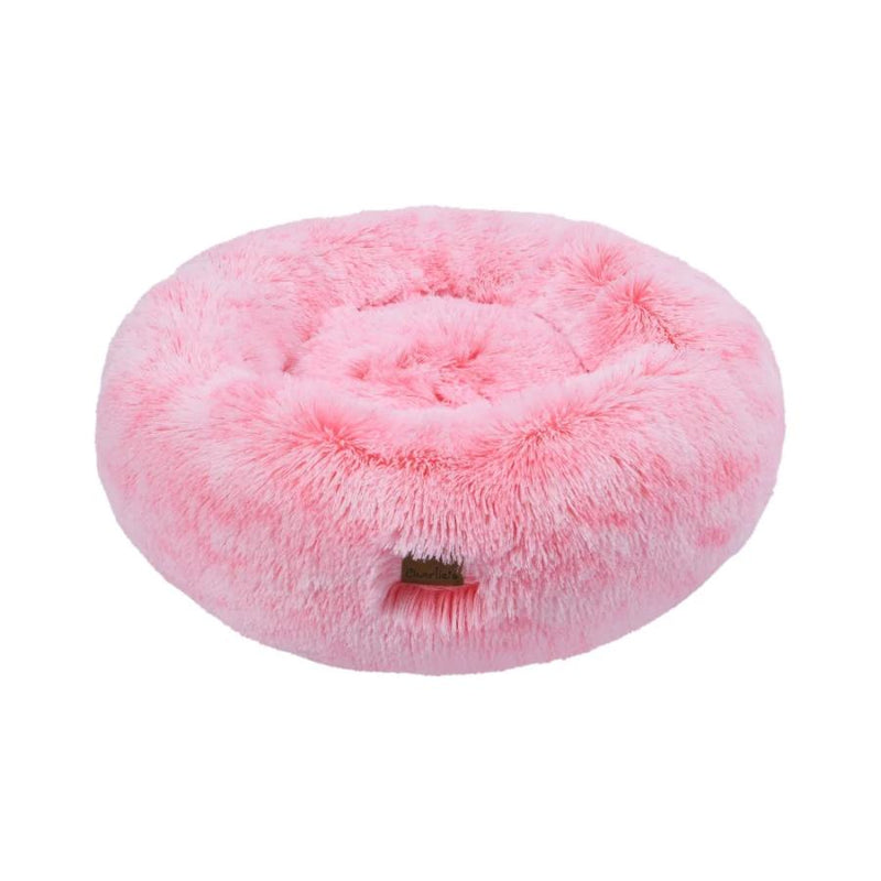 Charlies Donut Faux Fur Calming Pet Nest