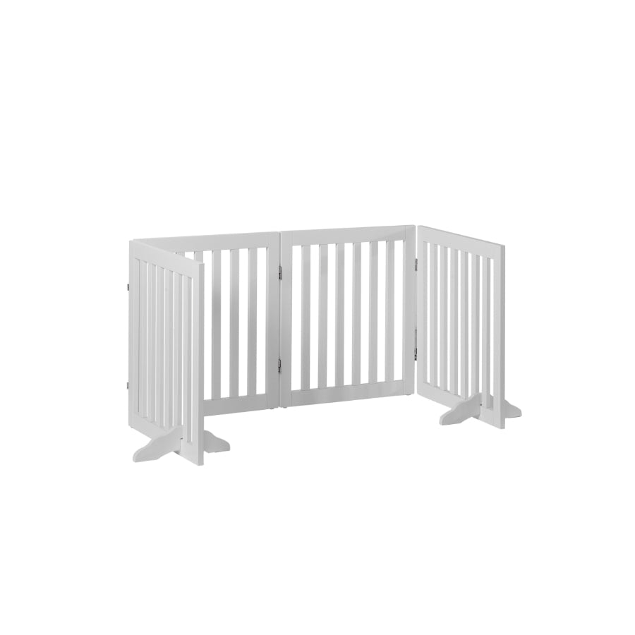 Charlies Durable Wooden Freestanding Pet Gate