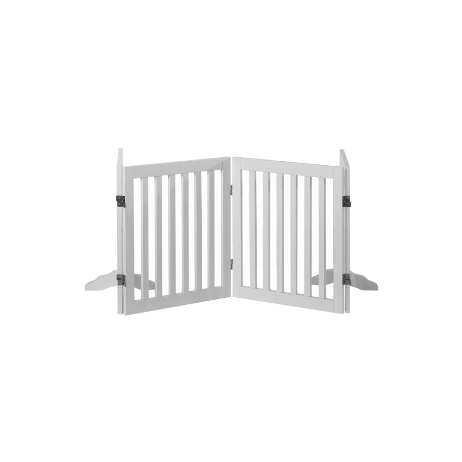 Charlies Durable Wooden Freestanding Pet Gate