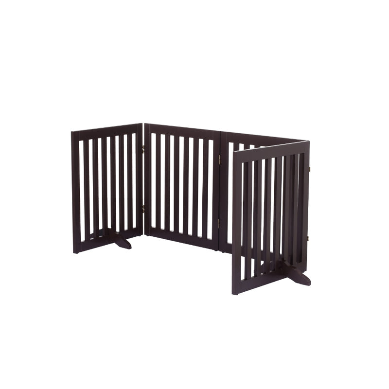 Charlies Durable Wooden Freestanding Pet Gate