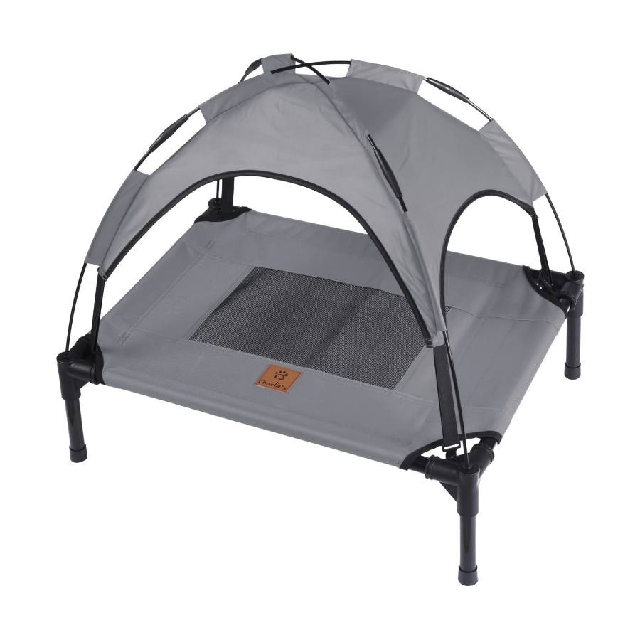 Charlies Elevated Pet Bed With Tent