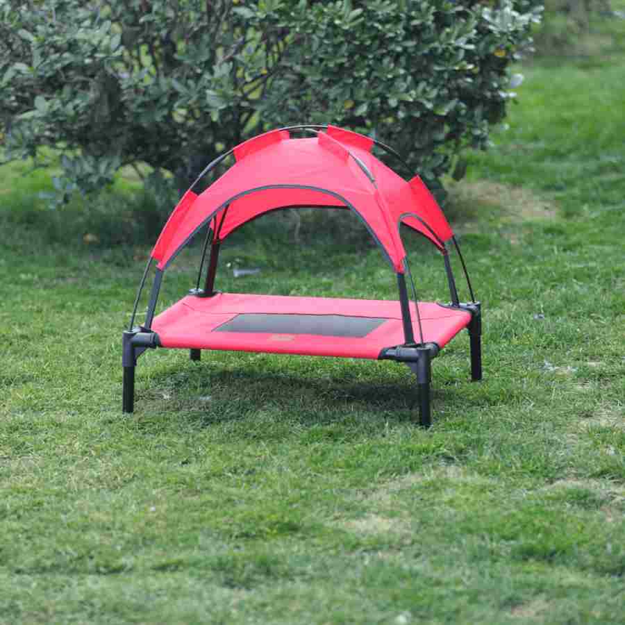 Charlies Elevated Pet Bed With Tent