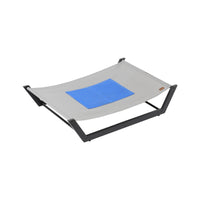 Charlies Elevated Trampoline Pet Bed With Gel Cooling Mat