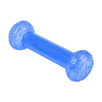 Charlies Freezy Dog Toy Dumbbell Blue