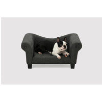 Charlies Luxe Pet Sofa Charcoal