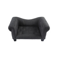 Charlies Luxe Pet Sofa Charcoal