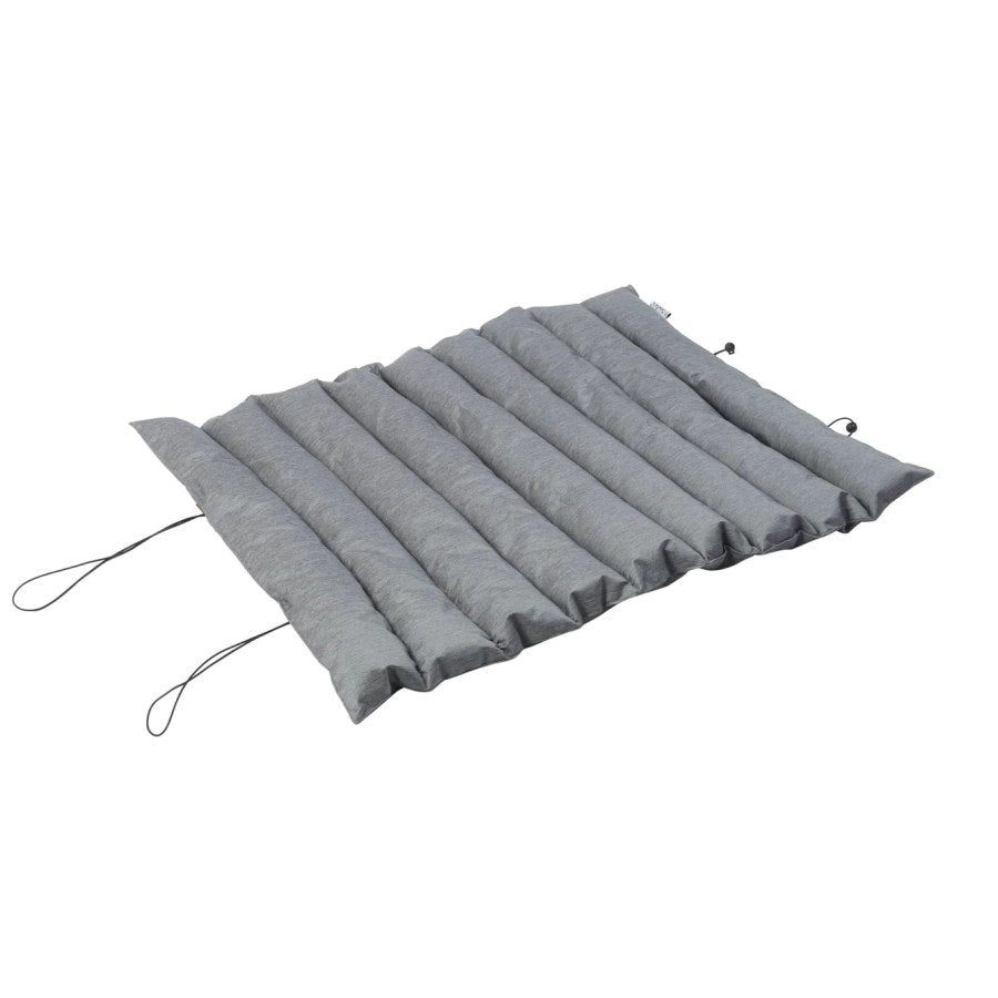 Charlies Pet Outdoor Padded Camping Bed Grey