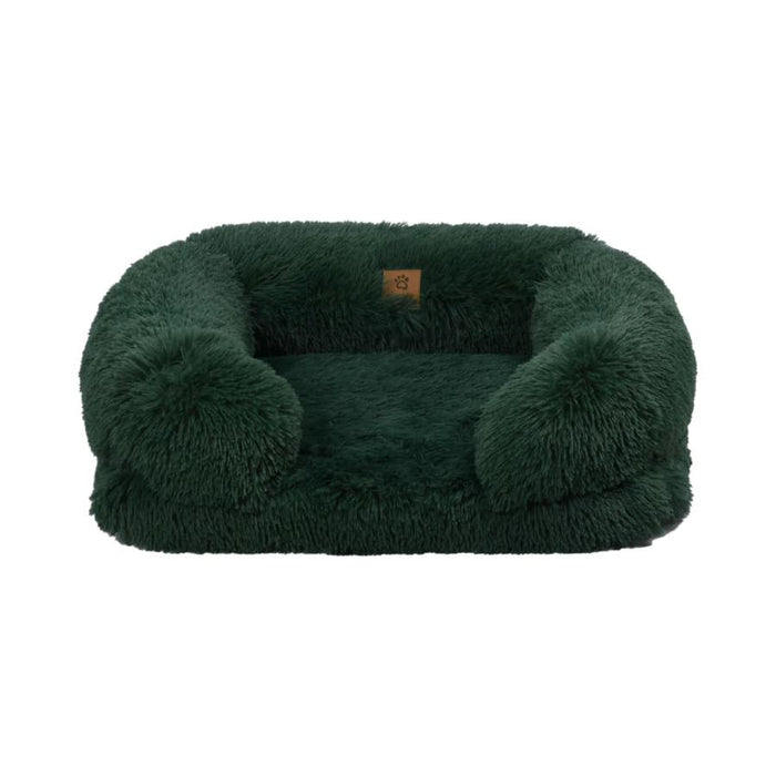 Charlies Shaggy Faux Fur Memory Foam Sofa Bed