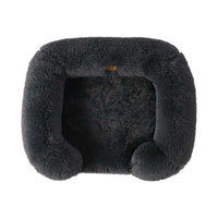 Charlies Shaggy Faux Fur Memory Foam Sofa Bed