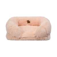 Charlies Shaggy Faux Fur Memory Foam Sofa Bed