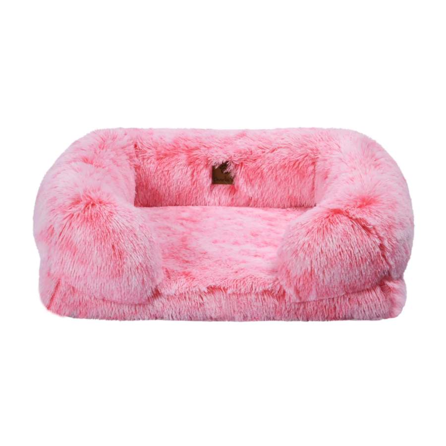 Charlies Shaggy Faux Fur Memory Foam Sofa Bed