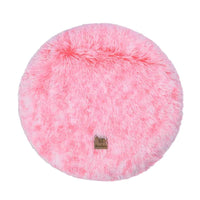 Charlies Shaggy Faux Fur Round Padded Lounge Mat