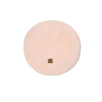 Charlies Shaggy Faux Fur Round Padded Lounge Mat