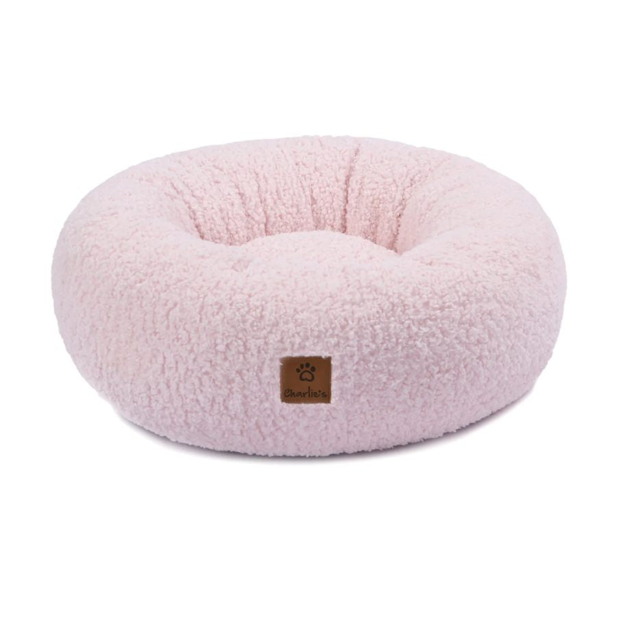 Charlies Teddy Round Donut Bed