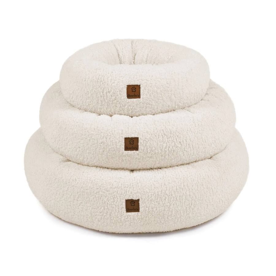 Charlies Teddy Round Donut Bed