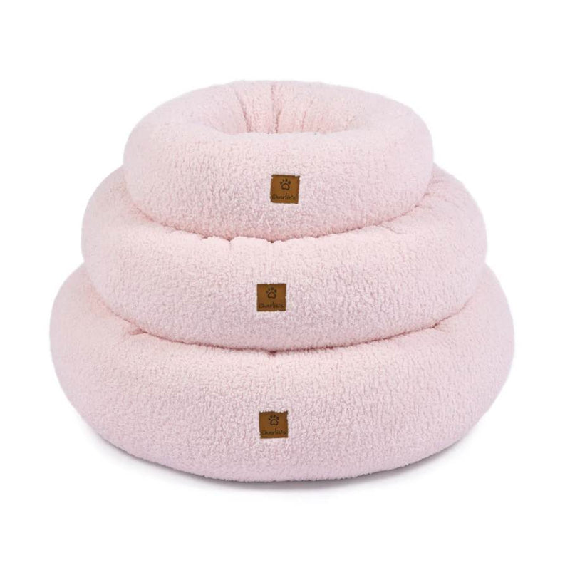 Charlies Teddy Round Donut Bed