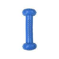 Charlies Thirst Quencher Cooling Dumbbell Dog Toy Blue