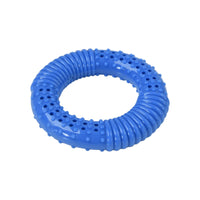 Charlies Thirst Quencher Donut Dog Toy Blue