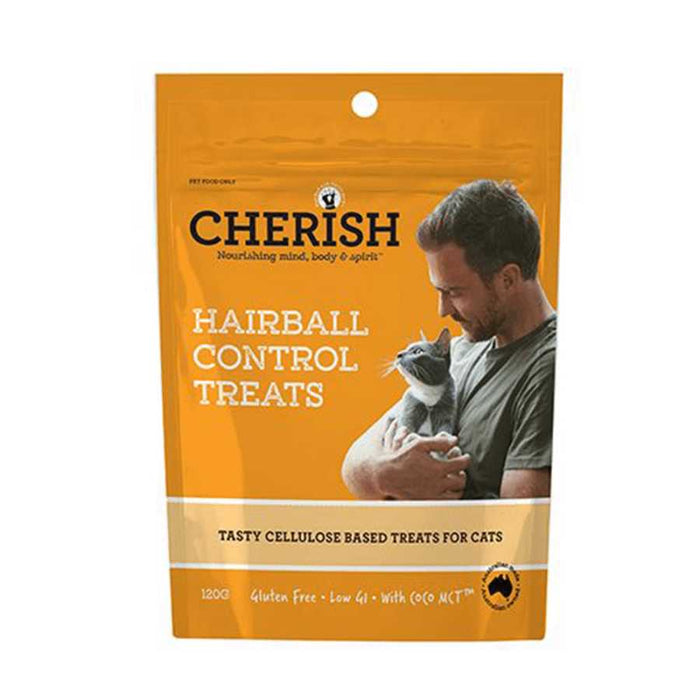 Cherish Hairball Control Cat Treats 120g