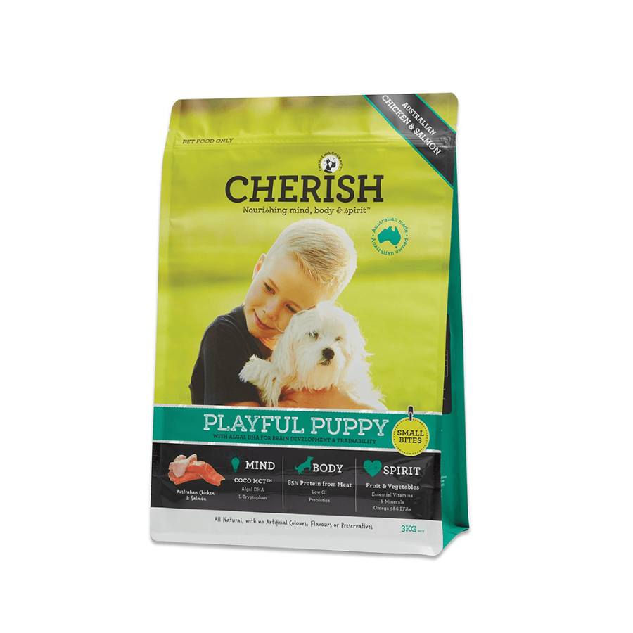 Cherish Playful Puppy Small Bites 3kg