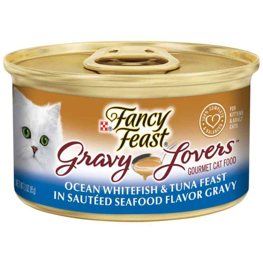 Fancy Feast Gravy Lovers Ocean Whitefish and Tuna