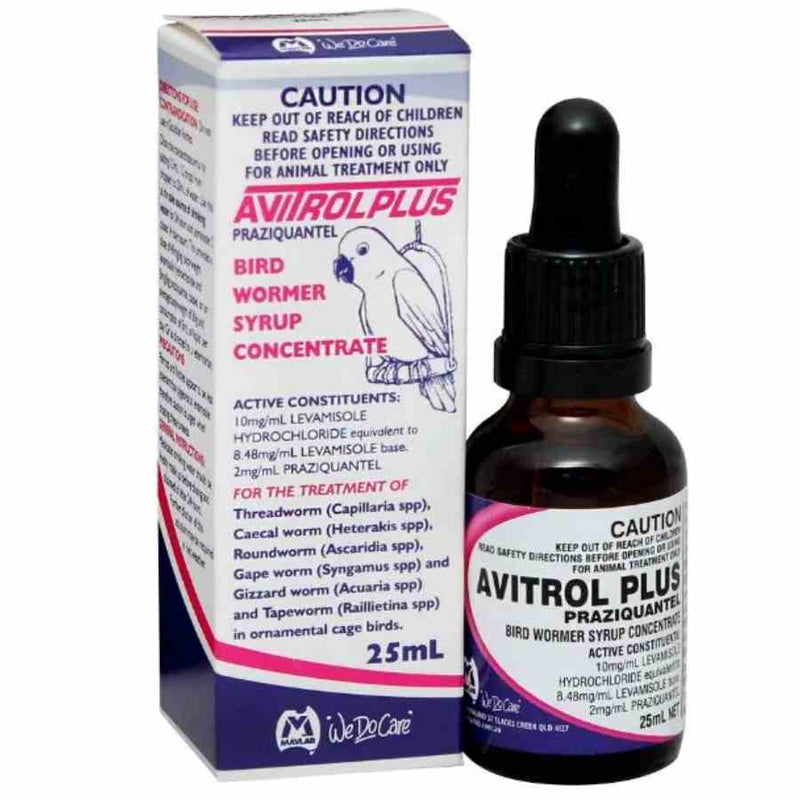 Fidos Avitrol Plus Bird Wormer Syrup