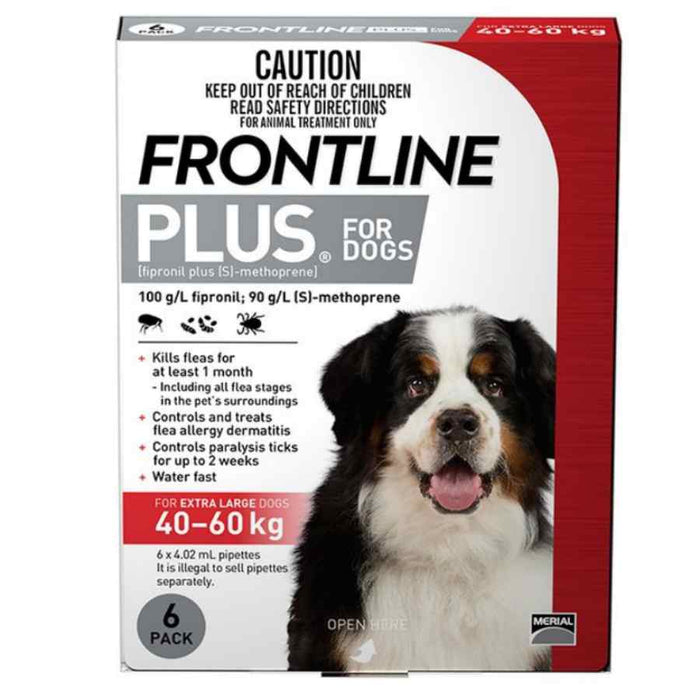 Frontline Plus Dog Extra Large Red